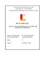 1 TRƯƠNG MINH HIẾU - ĐỒ ÁN 1 - TÌM HIỂU PHẦN MỀM SV hospital - Copy