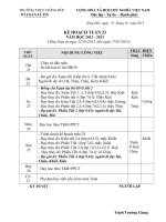 Ke hoach tuan 23 To toan ly tin cn