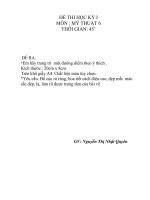 de thi hoc ky i lop 6