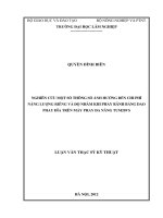(Luận văn thạc sĩ) nghiên cứu một số thông số ảnh hưởng đến chi phí năng lượng riêng và độ nhám khi phay rãnh bằng dao phay đĩa trên máy phay đa năng TUM20VS​ 