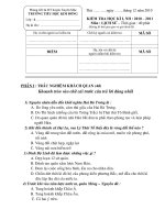 De Kiem Tra lich su lop 4 hoc ki I