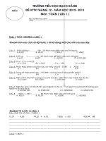 KTTX CAC MON LOP 5 Nh 20122013