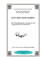 sang kien the duc mon da cau o truong thcs