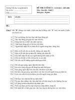 THI HOC KI 1 DAO DUC