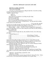 Chuong trinh le ket nap dang vien