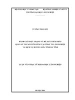(Luận văn thạc sĩ) đánh giá thực trạng và đề xuất giải pháp quản lý tài nguyên rừng tại công ty lâm nghiệp và dịch vụ hương sơn, tỉnh hà tĩnh​ 