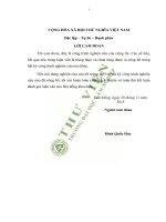 Nghiên cứu thực trạng khai thác, sử dụng và phát triển lâm sản ngoài gỗ tại vùng đệm vườn quốc gia cát tiên​ 