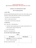 Giáo án đạo đức lớp 1 bộ kết nối tri thức với cuộc sông ( cả năm)