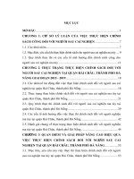 Thực hiện chính sách đối với người sau cai nghiện trên địa bàn quận hải châu, thành phố đà nẵng 