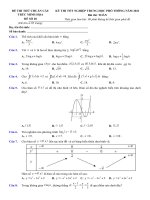 28  đề thi thử TN THPT 2021   môn toán   bộ đề chuẩn cấu trúc minh họa   đề 28   file word có lời giải 