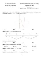 24  đề thi thử TN THPT 2021   môn toán   THPT thiệu hóa   thanh hóa   lần 1   file word có lời giải 