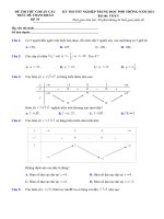 39  đề thi thử TN THPT 2021   môn toán   bộ đề chuẩn cấu trúc minh họa   đề 39   file word có lời giải 
