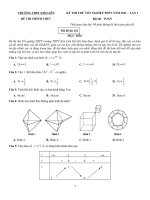 48  đề thi thử TN THPT 2021   môn toán   THPT kim liên   hà nội   lần 1   file word có lời giải 