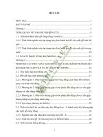 Thiết kế cải tiến máy kéo bông sen thành máy kéo khung vận xuất gỗ rừng trồng 