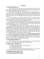 (Sáng kiến kinh nghiệm) sử dụng phương pháp dạy học theo dự án để tổ chức học sinh lĩnh hội tri thức trong dạy học một số bài thuộc phần 1 nông, lâm, ngư nghệp, c 