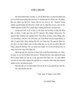 Luận văn thạc sĩ đánh giá hiện trạng thảm thực vật của khu bảo tồn thiên nhiên pù huống, phát hiện nguyên nhân suy thoái và đề ra phương pháp bảo tồn​ 