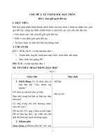 Giáo án đạo đức lớp 1 bộ sách  kết nối tri thức với cuộc sống