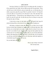 Nghiên cứu phân lập và tuyển chọn chủng vi khuẩn lactic có một số đặc tính dùng để định hướng ứng dụng sản xuất sản phẩm probiotic 