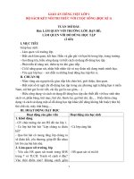 Giáo án tiếng việt lớp 1 bộ sách kết nối tri thức với cuộc sống (HK 1)