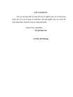 THỰC HIỆN CHÍNH SÁCH AN SINH xã hội đối với NGƯỜI yếu THẾ tại TRUNG tâm bảo TRỢ xã hội QUẢNG NAM 