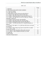 (Sáng kiến kinh nghiệm) phân loại các dạng bài tập dao động và sóng điện tử 