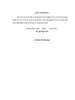 THỰC HIỆN CHÍNH SÁCH AN SINH XÃ HỘI ĐỐI VỚI NGƯỜI YẾU THẾ TẠI TRUNG TÂM BẢO TRỢ XÃ HỘI QUẢNG NAM.