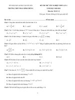 10  đề thi thử TN THPT 2021   môn toán   THPT phan đình phùng   hà nội   lần 1   file word có lời giải 