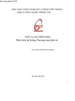 Tiểu luận môn phát triển hệ thống thương mại điện tử thiết kế hệ thống BoEC