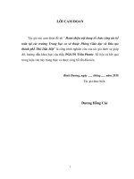 Hoàn thiện nội dung tổ chức công tác kế toán tại các trường trung học cơ sở thuộc phòng giáo dục và đào tạo thành phố thủ dầu một, tỉnh bình dương 