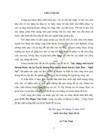 Thiết kế tuyến đường liên huyện thuộc huyện nghĩa đàn nghệ an 