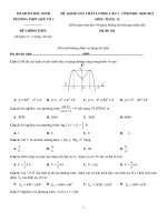 13  đề thi thử TN THPT 2021   môn toán   THPT quế võ 1   bắc ninh   lần 1   file word có lời giải 