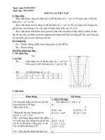 giao an lop 9 tuan 25 dai so