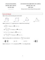 44  đề thi thử TN THPT 2021   môn toán   THPT chuyên nguyễn trãi   hải dương   lần 1   file word có lời giải 