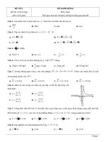 Đề thi thử TN THPT 2021   môn toán   bộ đề theo mức độ   GV ĐHSP   đề 4   file word có lời giải 