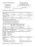 De thi HK I 20112012