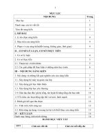 Một số biện pháp góp phần làm tốt công tác chủ nhiệm ở lớp 4 trường PTDTBT tiểu học 2 xã thiện tân năm học 2019   2020 