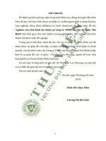 Nghiên cứu tình hình tài chính tại công ty TNHH vật liệu kỹ nghệ hải minh 