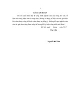 Nghiên cứu hiện trạng tài nguyên cây thuốc tại khu bảo tồn thiên nhiên pù luông, huyện bá thước, tỉnh thanh hóa​ 