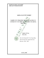 Nghiên cứu tình hình tài chính tại công ty cổ phần tư vấn thiết kế kiến trúc xây dựng việt nam 