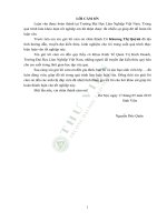 Nghiên cứu và xây dựng phần mềm quản lý ký túc xá trường đại học lâm nghiệp 