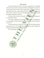 Nghiên cứu tình hình tài chính tại công ty TNHH quảng cáo và truyền thông an bình 