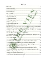 Nghiên cứu công tác kế toán tập hợp chi phí sản xuất và tính giá thành sản phẩm tại công ty cổ phần constrexim số 1 confitech TP hà nội 