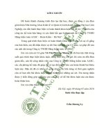 Nghiên cứu về công tác bán hàng và xác định kết quả kinh doanh tại công ty TNHH hãng kiểm toán AASC 