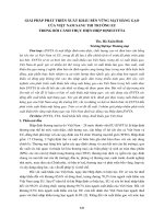 Giải pháp phát triển xuất khẩu bền vững mặt hàng gạo của Việt Nam sang thị trường EU trong bối cảnh thực hiện hiệp định EVFTA