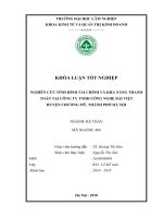 Nghiên cứu tình hình tài chính và khả năng thanh toán tại công ty TNHH công nghệ đài việt 