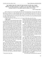 Đặc điểm truyền thuyết địa danh có liên quan đến những sự kiện lịch sử và nhân vật có công chống giặc ngoại xâm ở vùng đồng bằng Sông Cửu Long