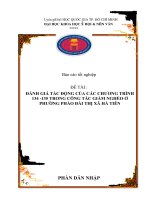 DANH GIA TAC DONG CUA CAC CHUONG TRINH 134 135 TRONGCONG TAC GIAM NGHEO O PHUONG PHAO DAI THI XA HA TIEN