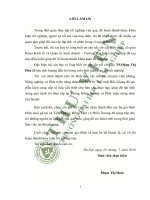 Đánh giá hiệu quả kinh tế trong chăn nuôi gà thịt tại huyện yên thế tỉnh bắc giang 