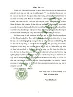 Đánh giá hiệu quả kinh tế sử dụng đất nông nghiệp xã đức dũng huyện đức thọ tỉnh hà tĩnh 