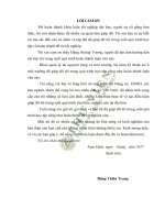 Nghiên cứu hiện trạng quản lý bao bì thuốc bảo vệ thực vật sau sử dụng tại xã yên ninh huyện ý yên tỉnh nam định 